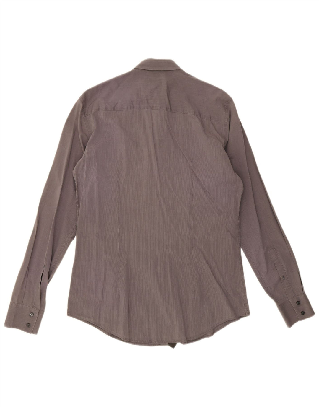 Calvin Klein Herren Slim Fit Hemd Mittelgrau gestreift