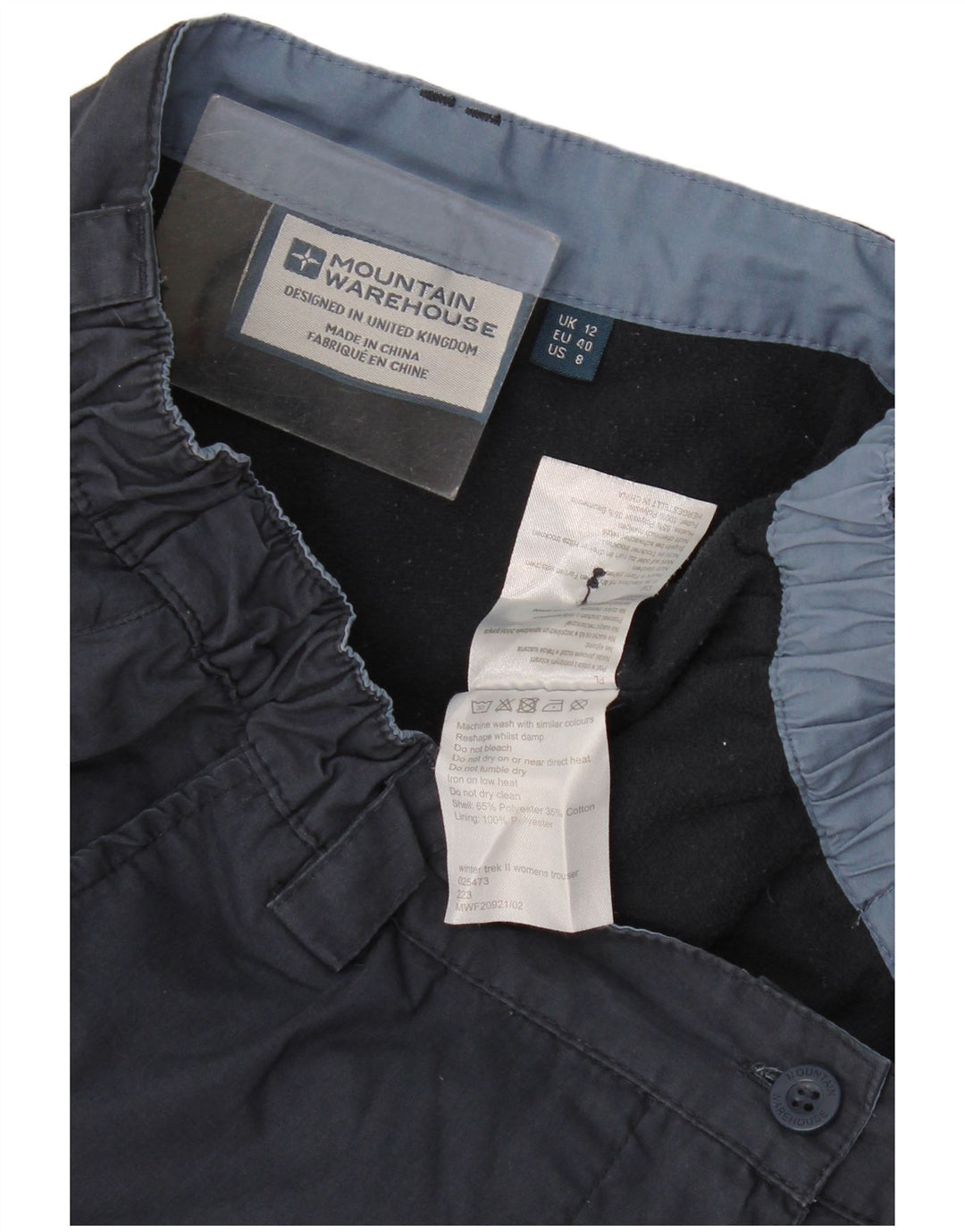 Mountain Warehouse Gerade Damen-Windbreaker-Hose, UK 12, M, W30, L3