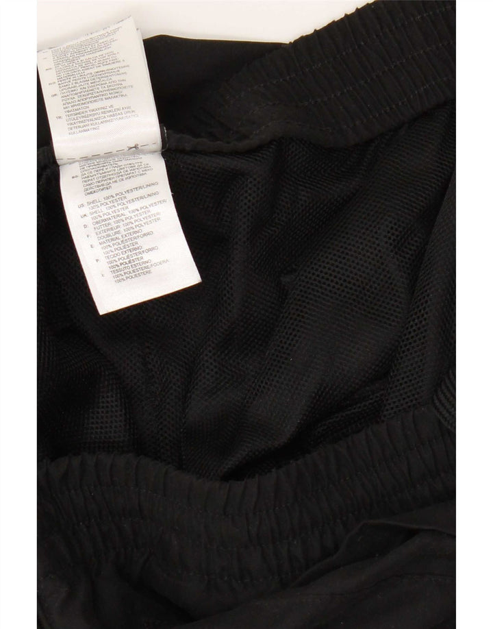 Adidas Herren-Trainingshose, groß, aus schwarzem Polyester