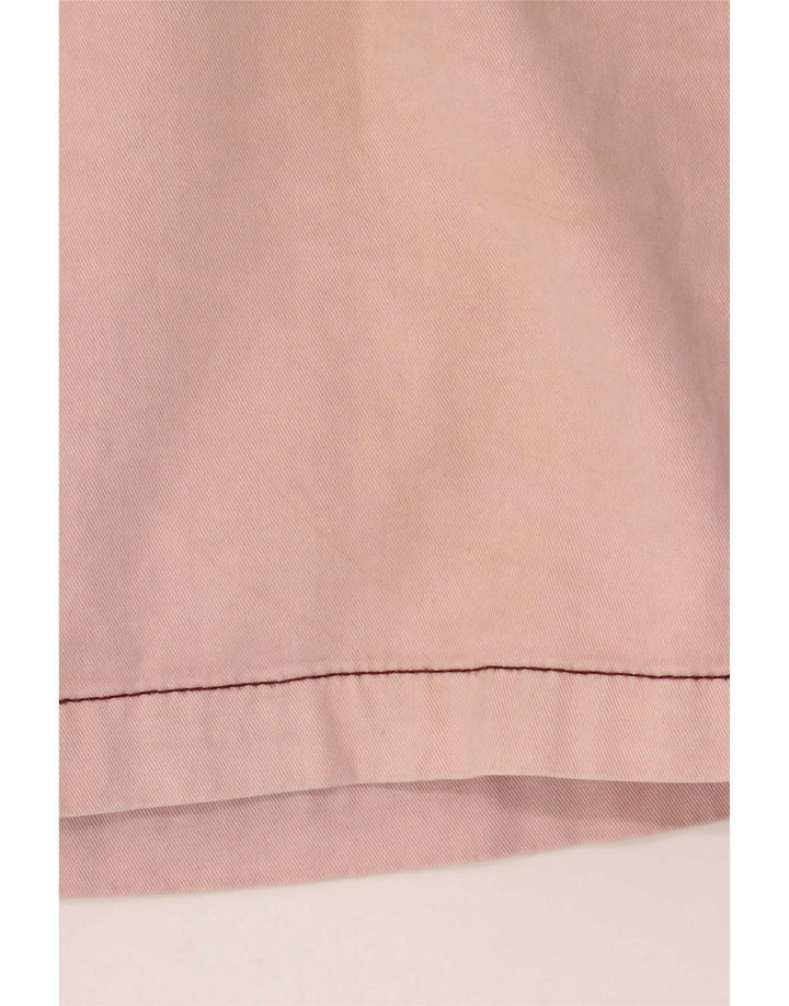 Pierre Cardin Herren Chinoshorts Medium W32 Braune Colourblock-Baumwolle