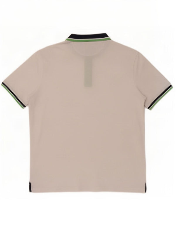 Champion Mens Heritage Fit Polo Shirt XL White Colourblock