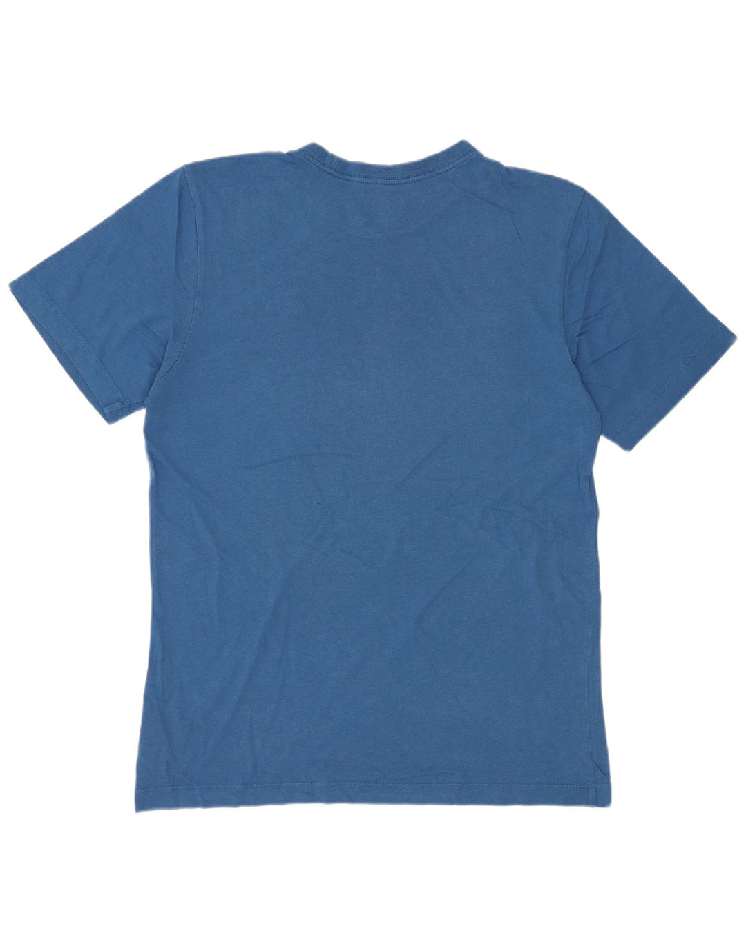 Nike Herren T-Shirt Top Small Blau Baumwolle