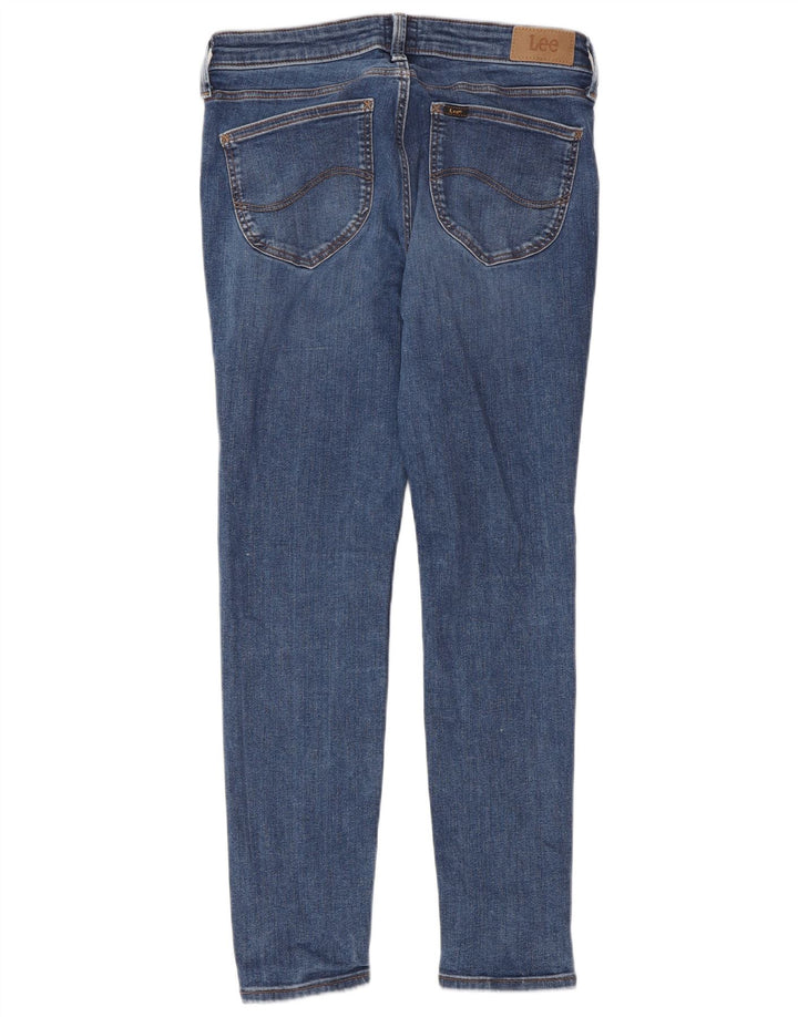 Lee Damen Skinny Jeans W24 L27 Blau