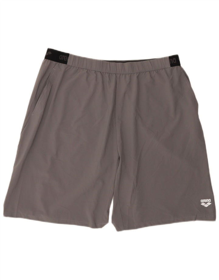 Arena Herren Sportshorts 2XL Grau Polyester