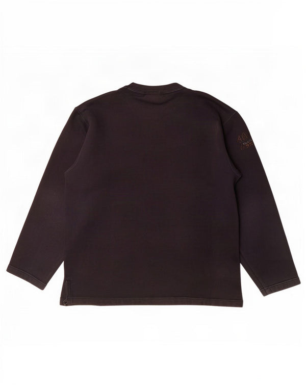 Replay Damen Sweatshirt-Pullover UK 14 Medium Marineblau