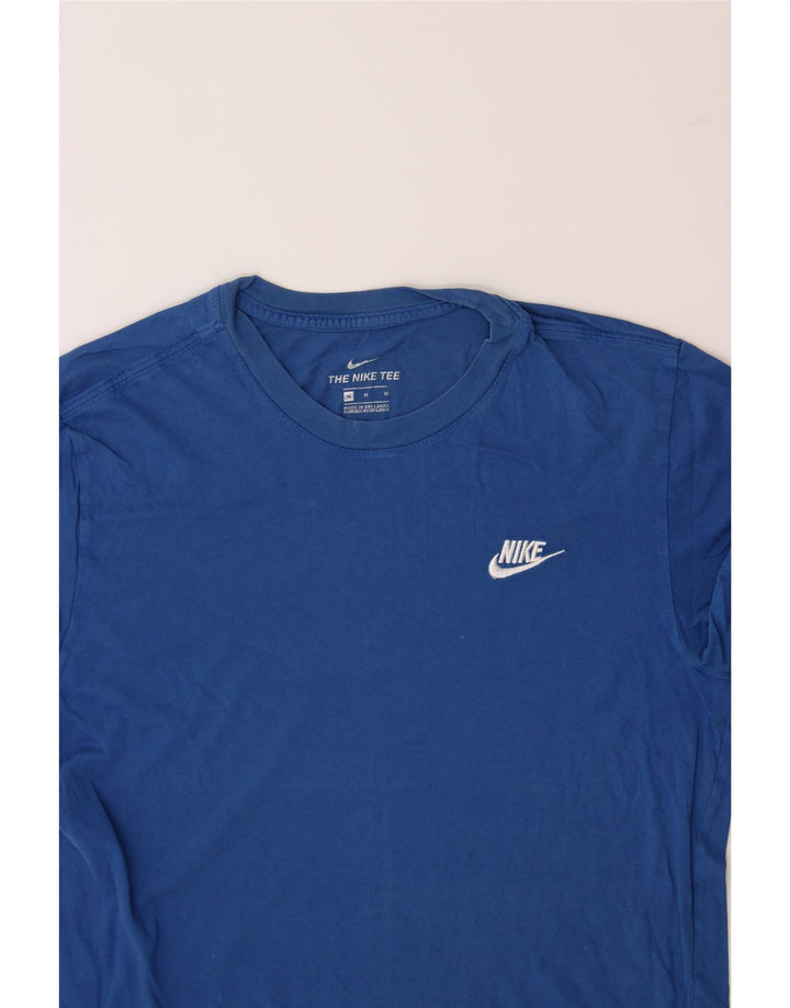 NIKE Mens T-Shirt Top Medium Blue Cotton Vintage Nike and Second-Hand Nike from Messina Hembry 