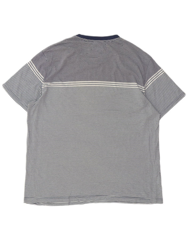 PENGUIN Herren-T-Shirt, groß, XL, marineblau, gestreift, Baumwolle