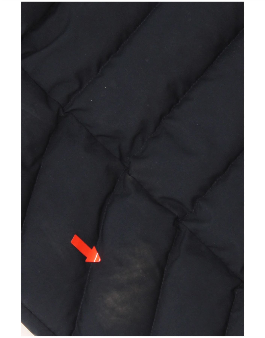 Superdry Wattierter Mantel mit Kapuze für Damen, UK 10, Größe S, Marineblau, Polyester