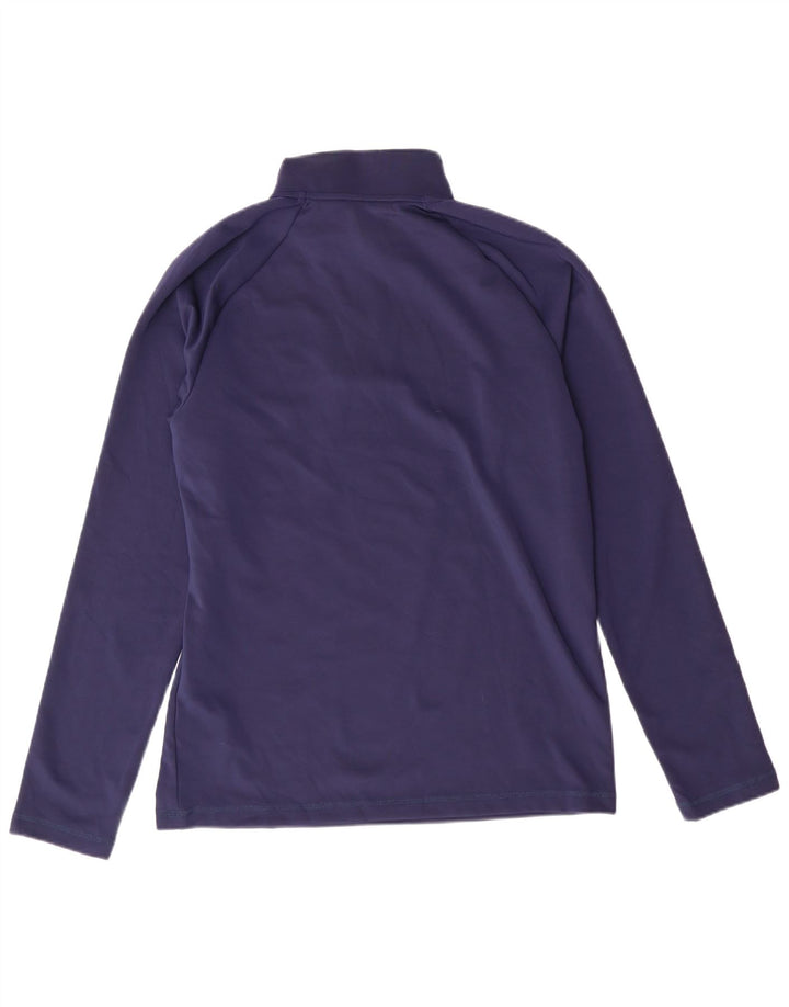 PUMA Herren-Pullover-Trainingsanzugoberteil mit Reißverschluss, Größe S, Marineblau, Polyester
