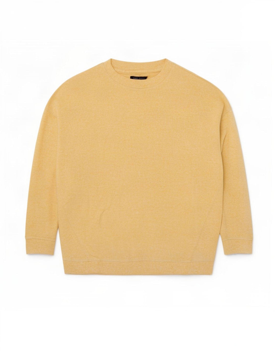 Marks & Spencer Damen-Sweatshirtpullover mit 3/4-Ärmeln, Gr. 40, Größe L, Gelb
