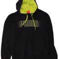Puma Herren Grafik-Hoodie-Pullover aus Baumwolle in mittlerem Marineblau