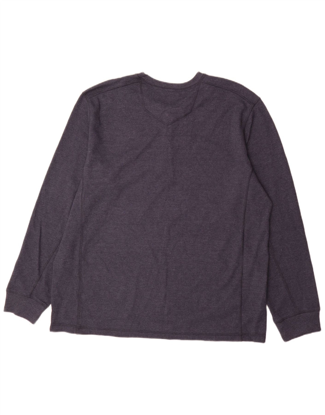 Eddie Bauer Herren Top Langarm 2XL Marineblau Baumwolle