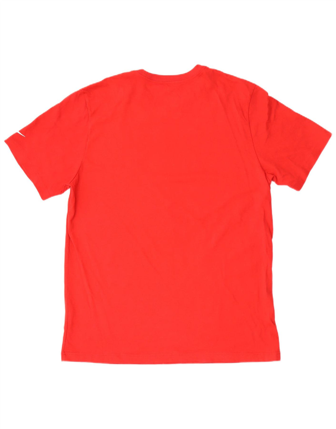 Nike Herren-T-Shirt mit normaler Passform, Grafik, XL, rote Baumwolle