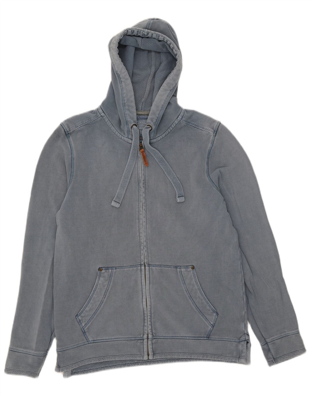 Fat Face Herren-Kapuzenpullover mit Reißverschluss, klein, aus blauer Baumwolle