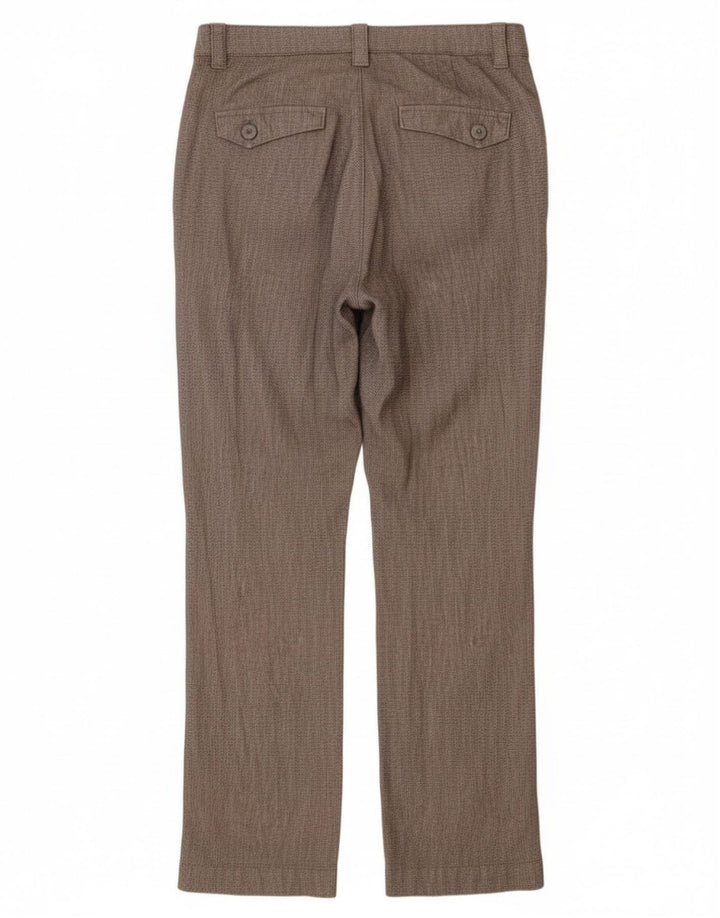 Lee Damen gerade Freizeithose US 6 Medium W28 L30 Graue Baumwolle