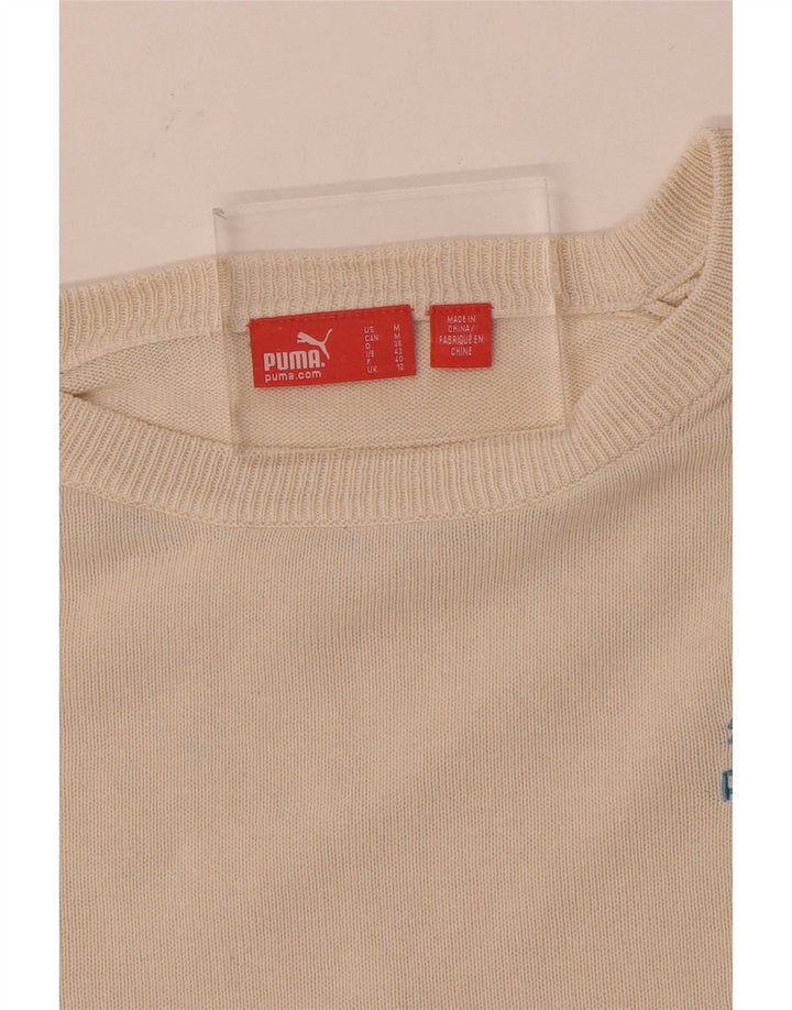 Puma Damen-Pullover mit U-Boot-Ausschnitt, Gr. 12, mittelgrau