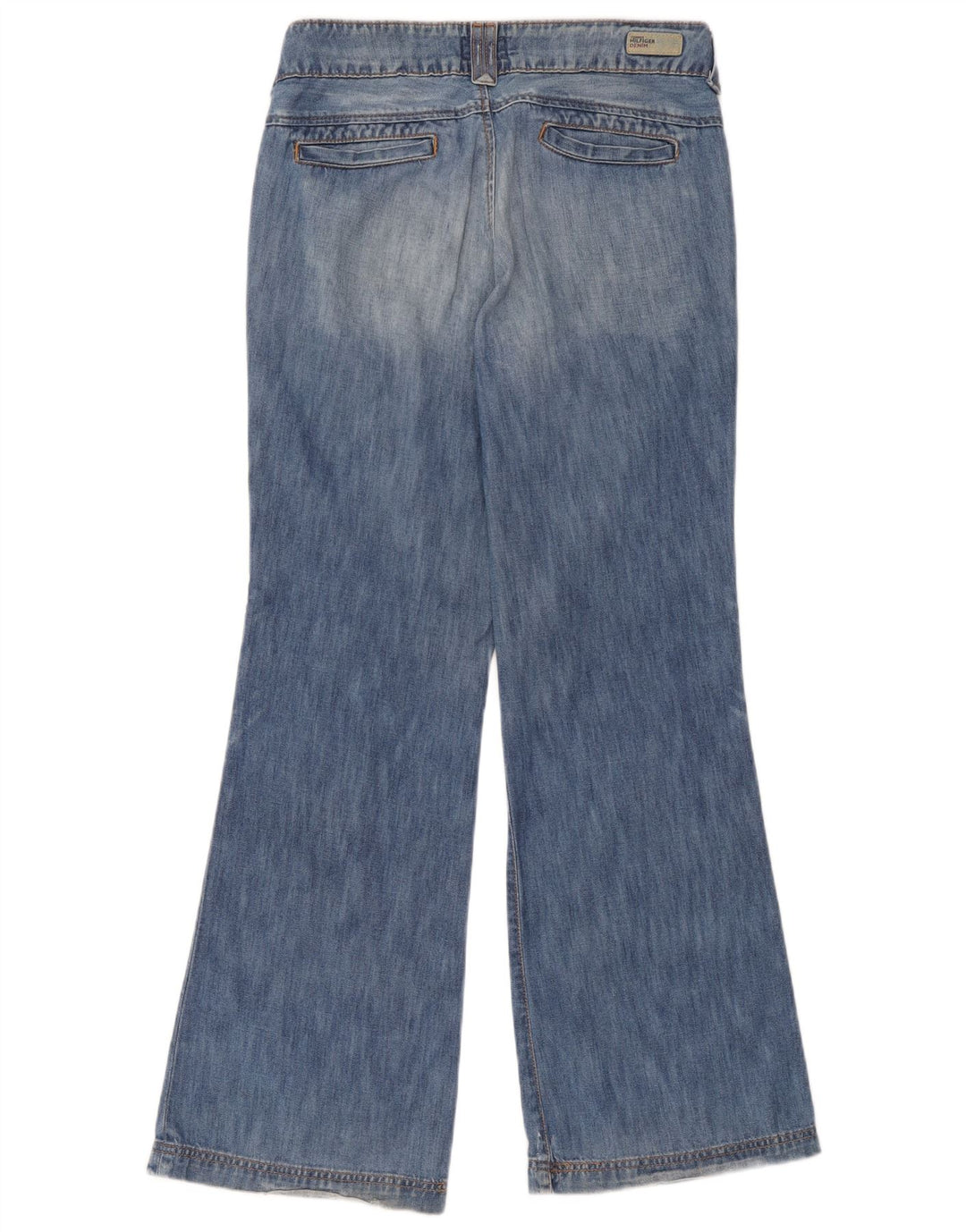 Tommy Hilfiger Damen-Jeans mit weitem Bein, W32, L30, Blau