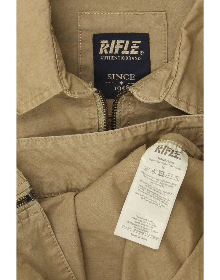 Rifle Herren Bomberjacke UK 38 Medium Khaki Baumwolle