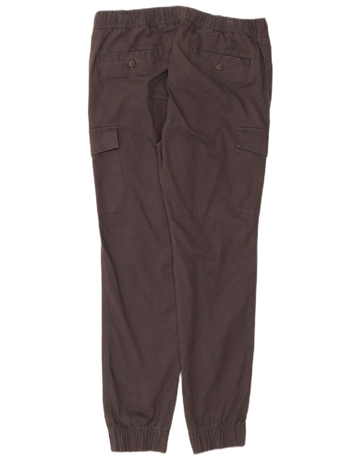 Fat Face Herren-Jogger-Cargohose W34 L29 Graue Baumwolle