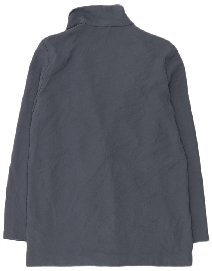 Topshop Damen-Zweireiher-Blazer, Gr. 10, Größe S, Blau, Polyester