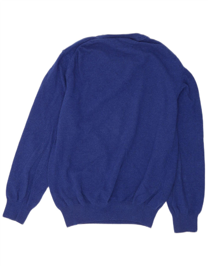 North Sails Herren-Pullover mit Rundhalsausschnitt, 2XL, blaue Wolle