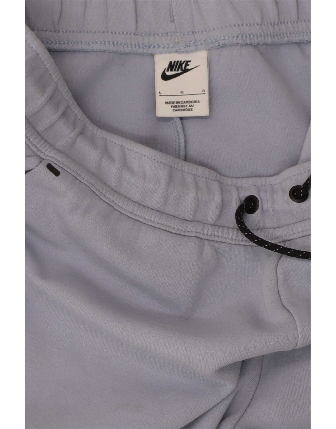 Nike Herren-Trainingshose, Jogginghose, Größe L, Blau, Baumwolle