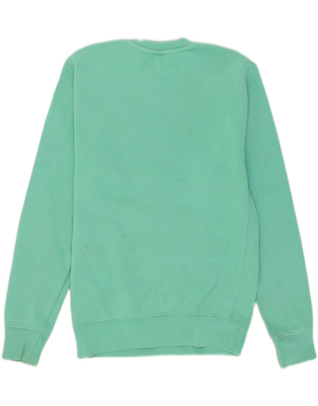 NIKE Mens Sweatshirt Jumper XS Turquoise Cotton Vintage Nike and Second-Hand Nike from Messina Hembry 