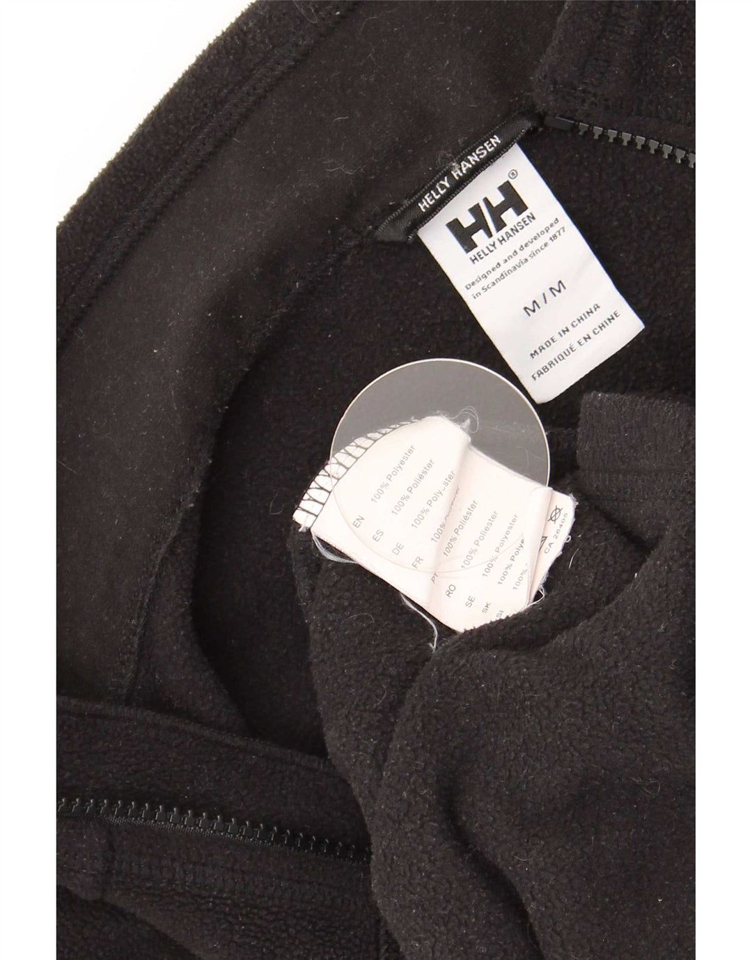 Helly Hansen Herren Fleecejacke UK 38 Medium Schwarz Polyester