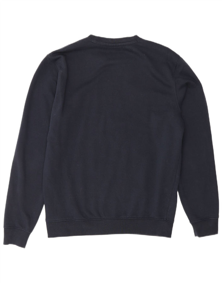 CHAMPION Herren-Sweatshirt mit Grafik, Größe S, marineblau, Baumwolle