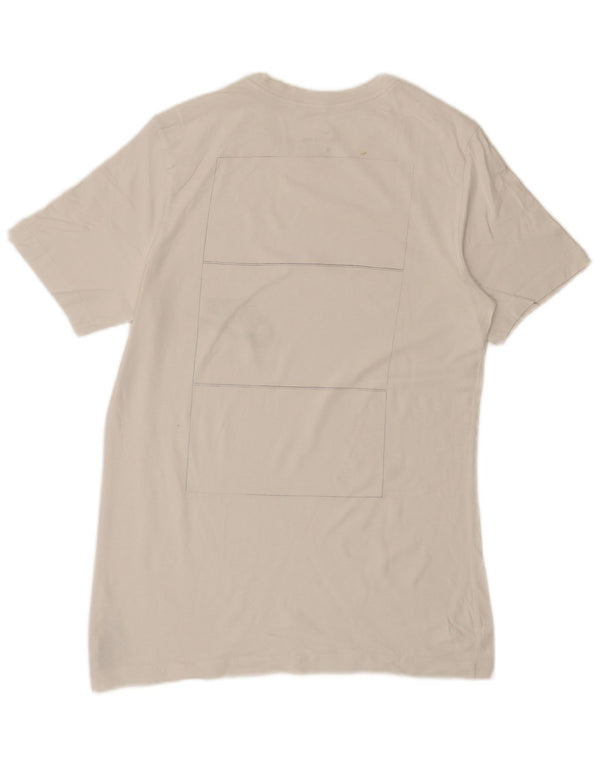Nike Mens Air Graphic T-Shirt Top Medium White Cotton