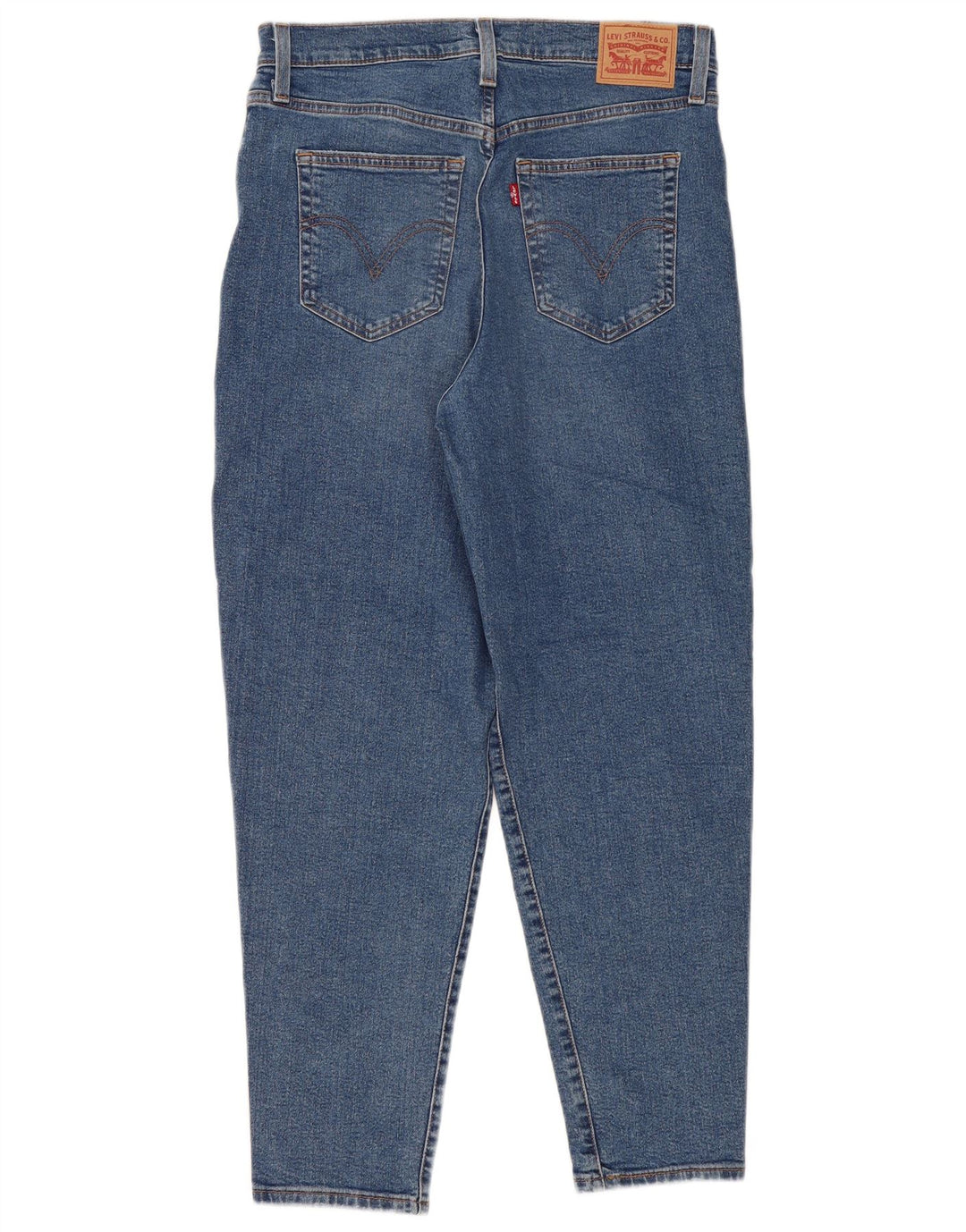 Levi's Damen High Rise Tapered Jeans W32 L29 Blau