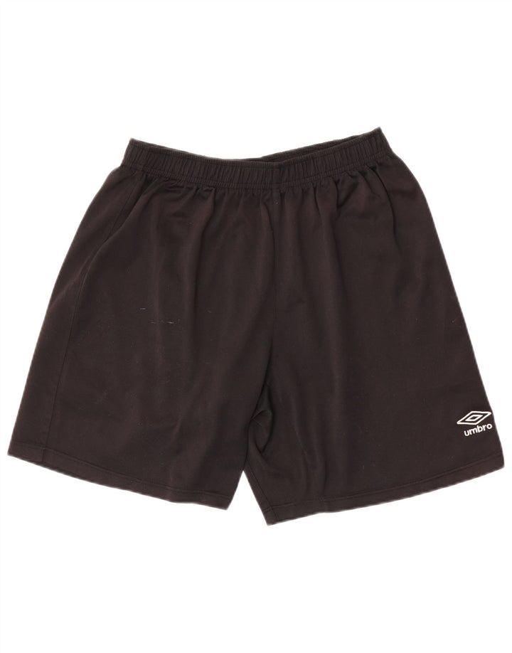 Umbro Herren-Sportshorts, Größe L, Schwarz