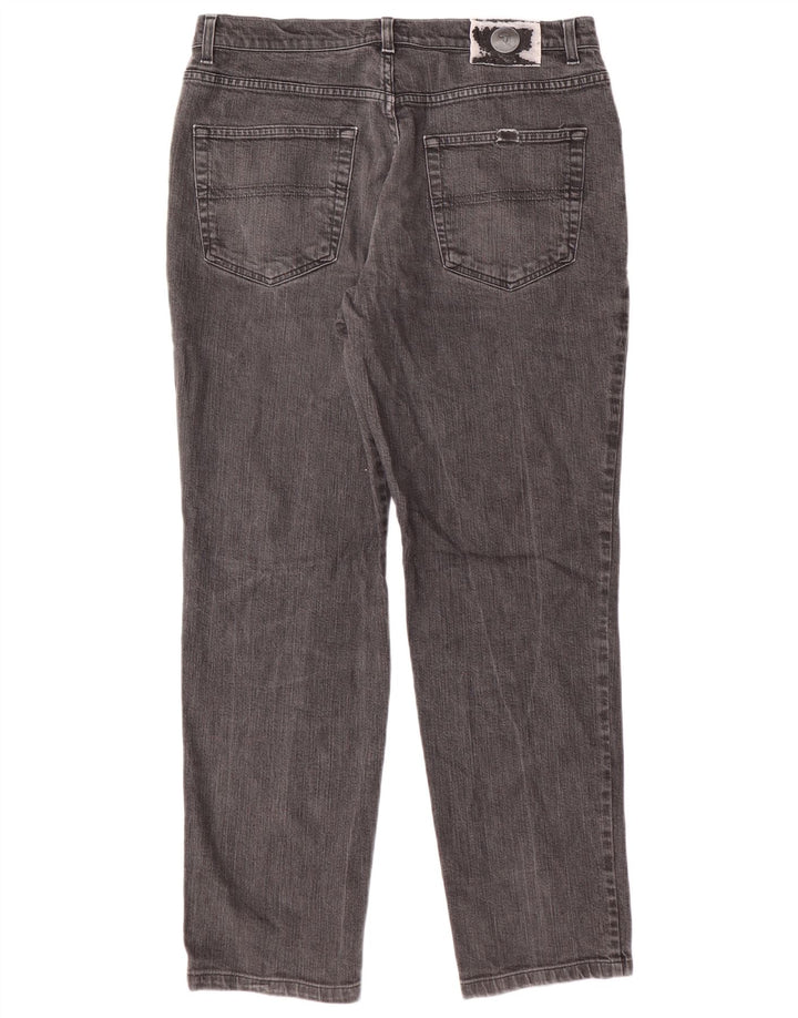 TRUSSARDI Herren Straight Jeans W36 L29 Grau