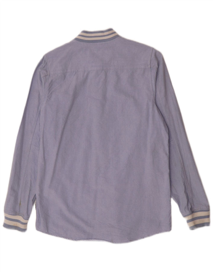 Carhartt Herrenhemd XS Blaue Baumwolle
