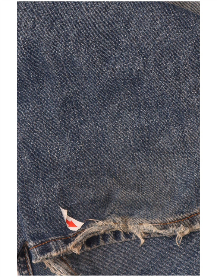 Levi's Herren 507 Bootcut Jeans W32 L32 Blaue Baumwolle