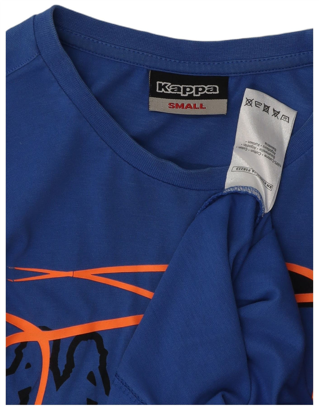 Nike Herren Calcio Graphic T-Shirt Top Small Blau Baumwolle