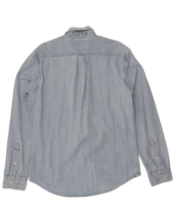 LEVI'S Slim Fit Jeanshemd für Herren aus mittelblauer Baumwolle