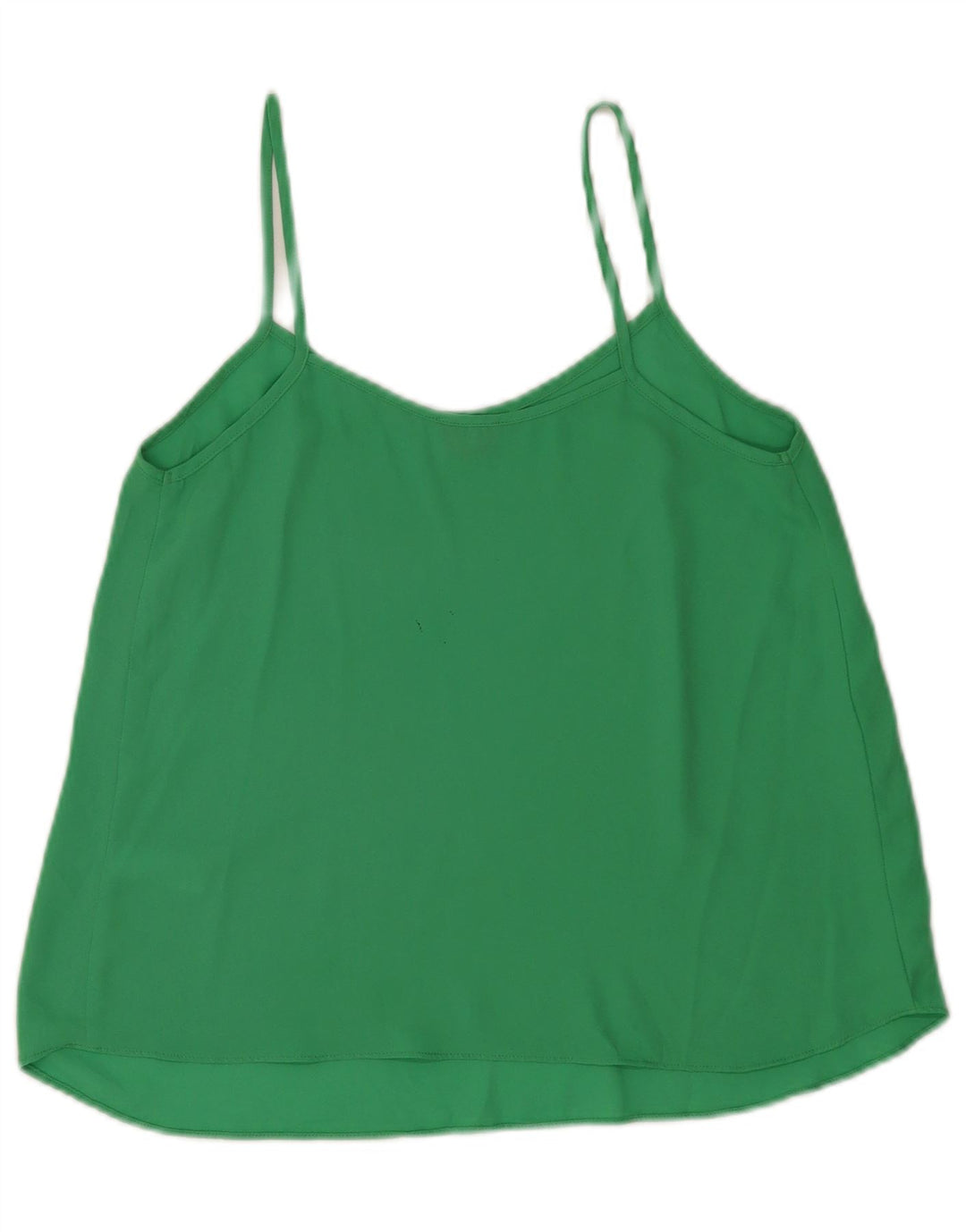 Topshop Damen Cami Top UK 10 Small Grün Polyester
