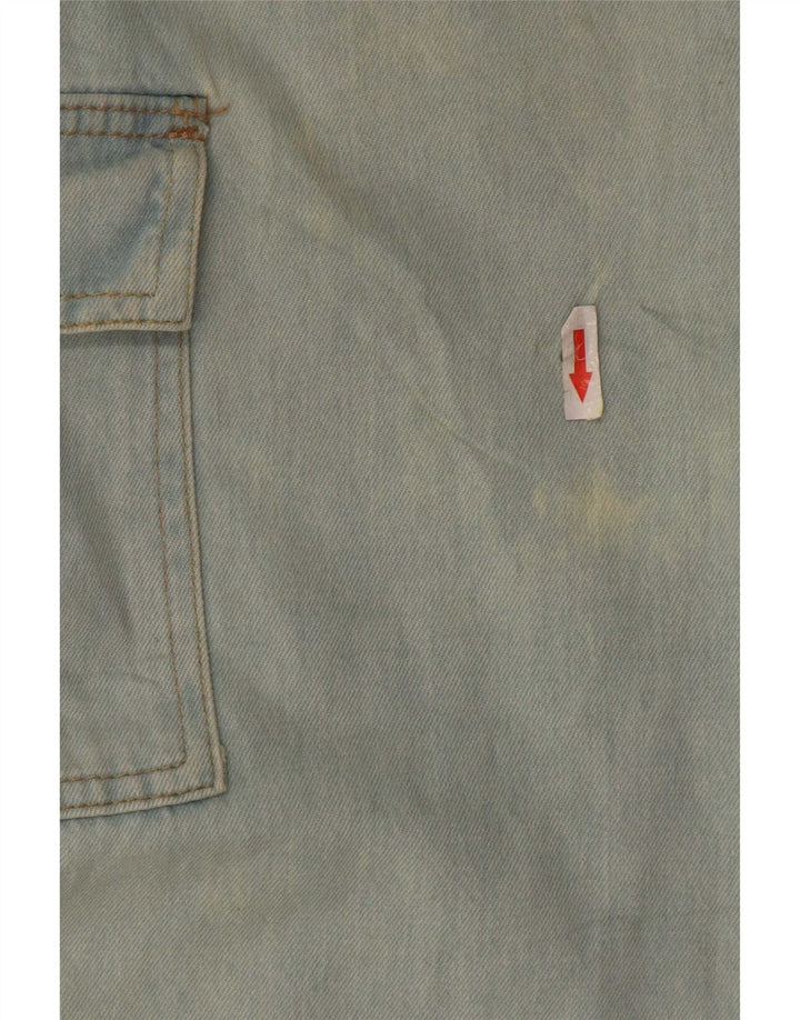 Zara Herren Cargo Loose Jeans W28 L27 Blau