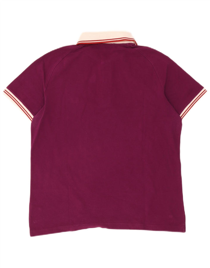 Fred Perry Herren Special Edition Rugby-Poloshirt, groß, kastanienbraun gestreift