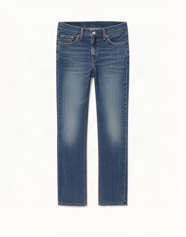 Levi's Damen 511 Slim Jeans W30 L30 Blaue Baumwolle