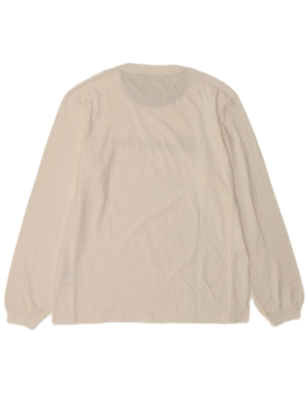 Champion Herren Graphic Top Langarm XL Weiße Baumwolle
