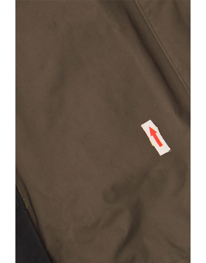 JACK WOLFSKIN Herren-Windbreaker-Jacke, UK 40/42, groß, Marineblau, Farbblock