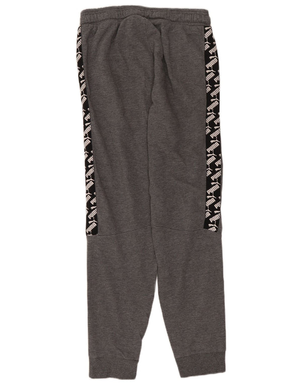 PUMA Mädchen-Trainingshose, Jogginghose, 14–15 Jahre, Größe L, Grau, Farbblock