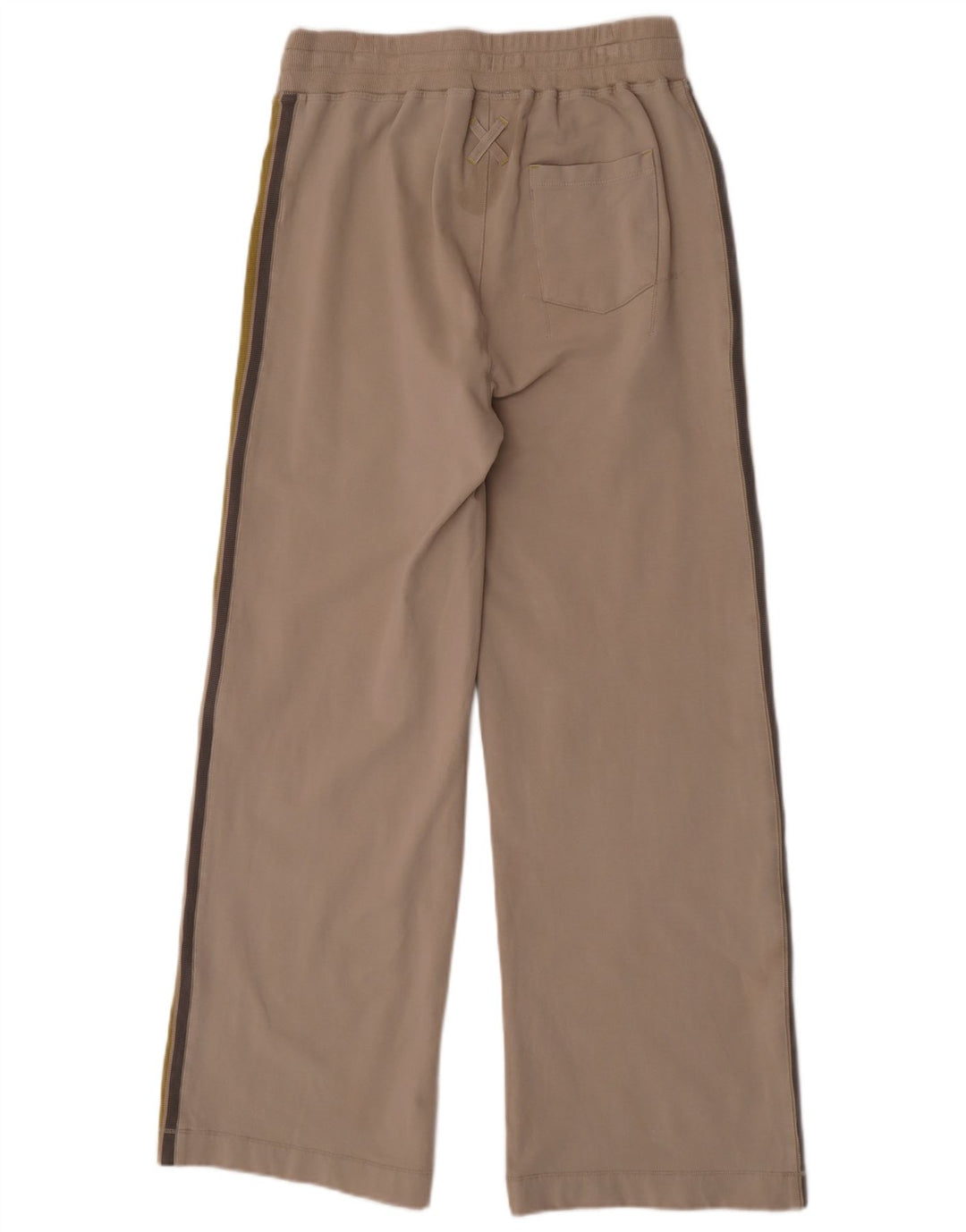 White Stuff Damen-Trainingshose, UK 12, Mittelbeige, Colourblock-Baumwolle