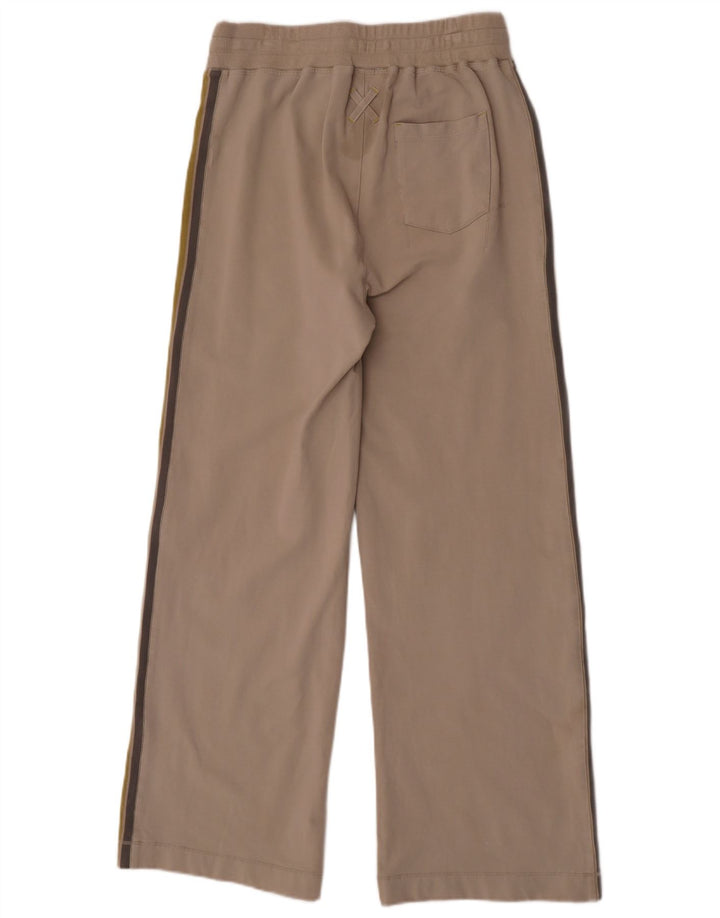 White Stuff Damen-Trainingshose, UK 12, Mittelbeige, Colourblock-Baumwolle