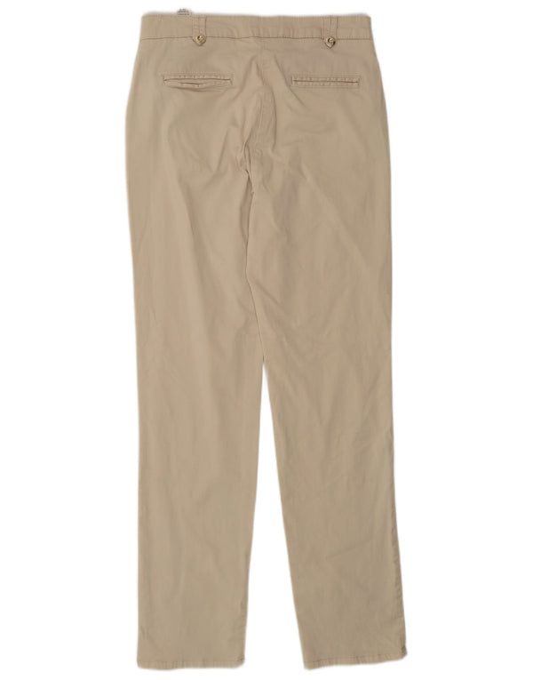 Gerade Chino-Hose für Damen von Marks & Spencer, Gr. 10, Größe S, W27, L30, Beige