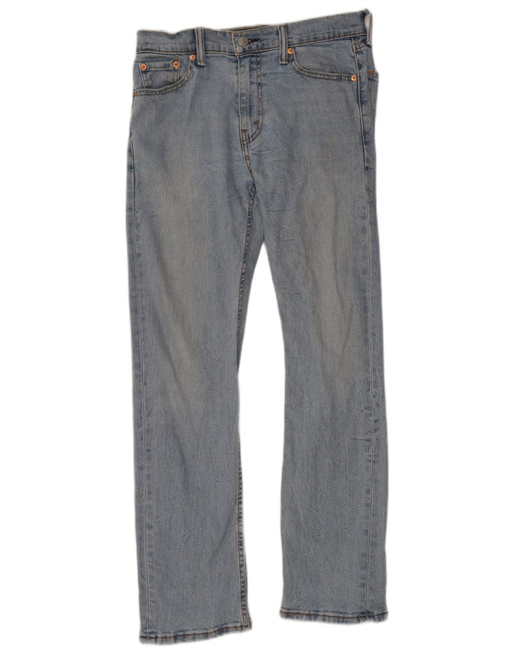 Levi's Herren 513 Slim Straight Jeans W30 L30 Blaue Baumwolle
