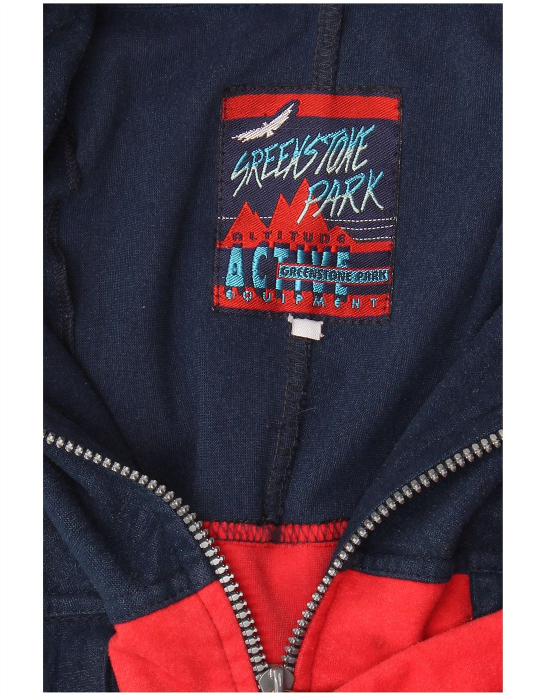 Sreekstone Park Herren-Trainingsanzug-Oberteil, Jacke, XL, Rot, Farbblock