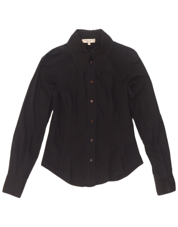 Sportstaff Damen-Shirt IT 44 Medium Black Cotton